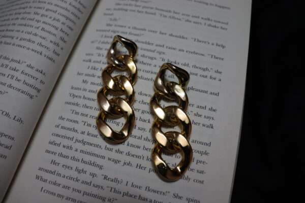Nancy Golden Chain Earrings